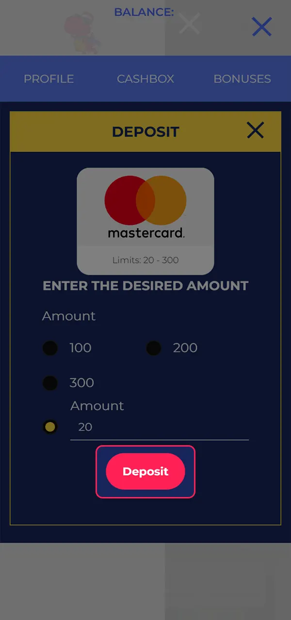 Register and top up your account at Casper Spins.